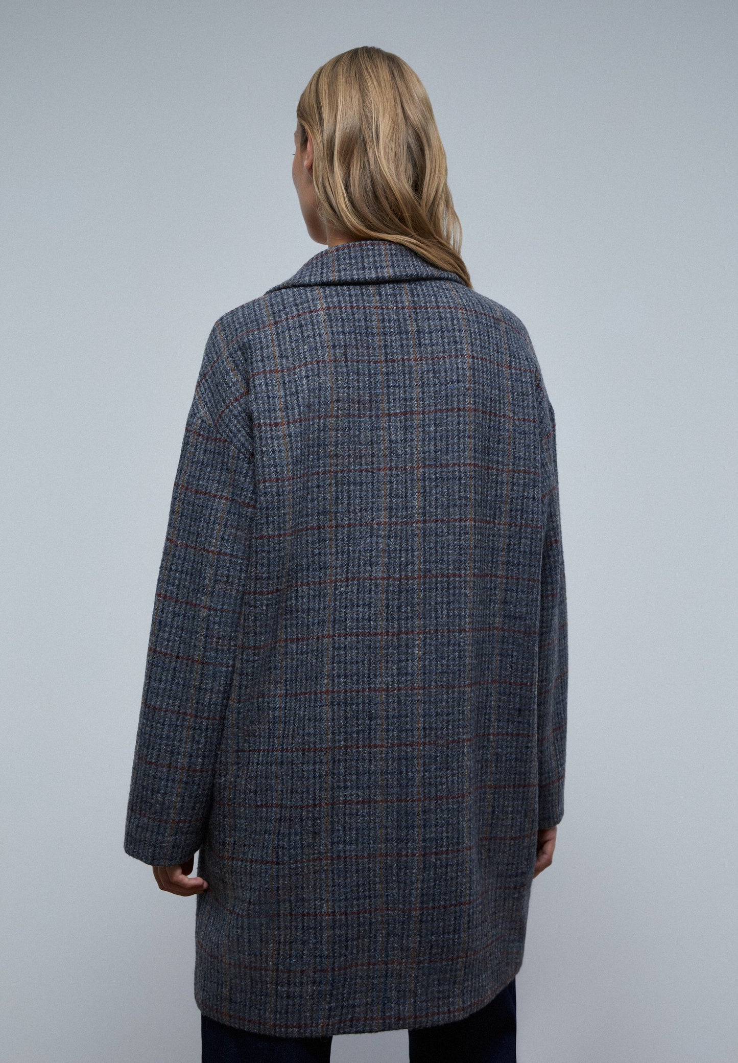 HOUNDSTOOTH MIDI COAT