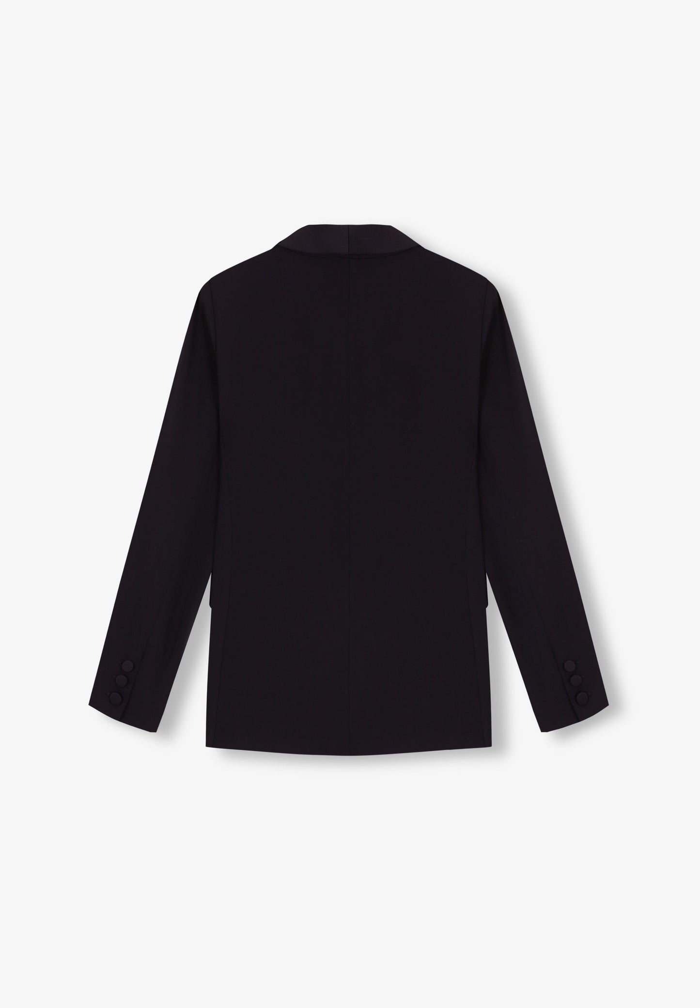 TUXEDO-STYLE DOUBLE-BREASTED BLAZER