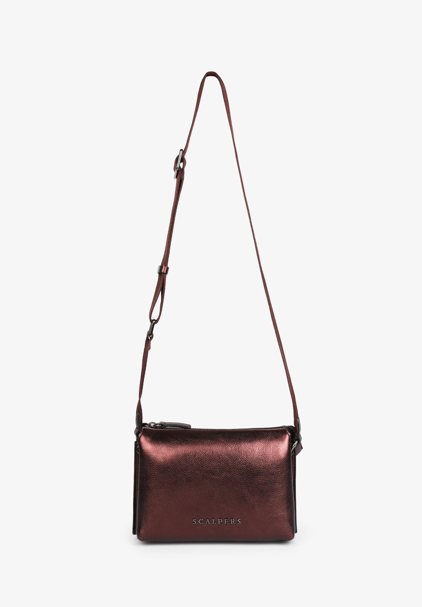 METALLIC MINI CROSSBODY BAG