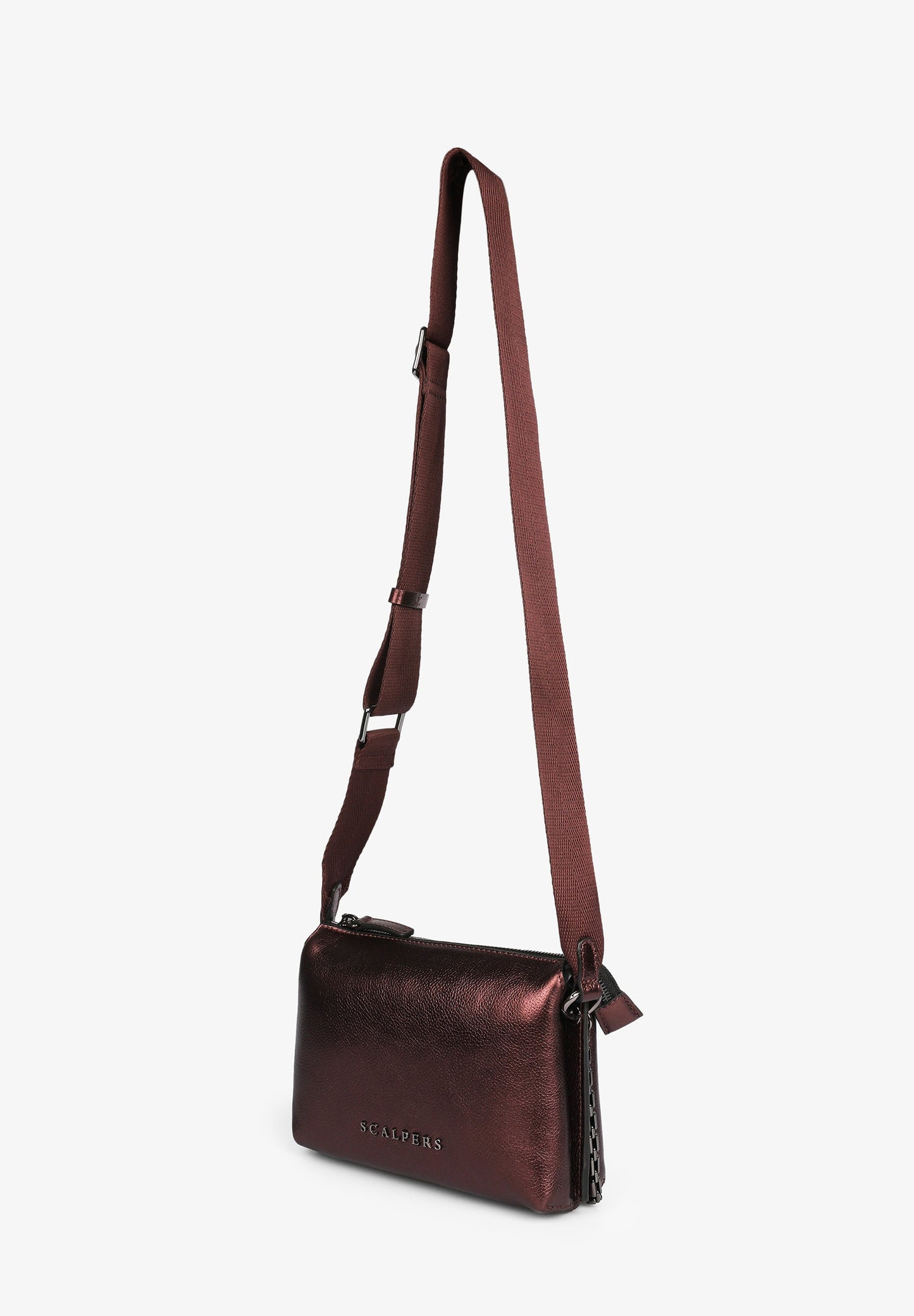 METALLIC MINI CROSSBODY BAG