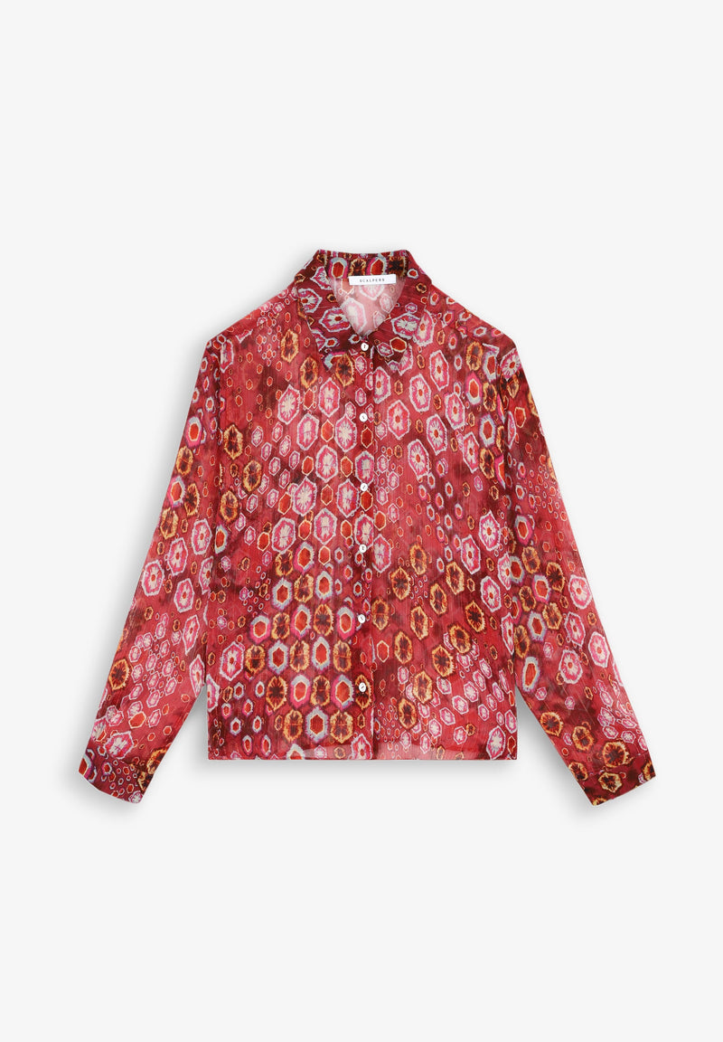 FLOWING ETHNIC SHIRT