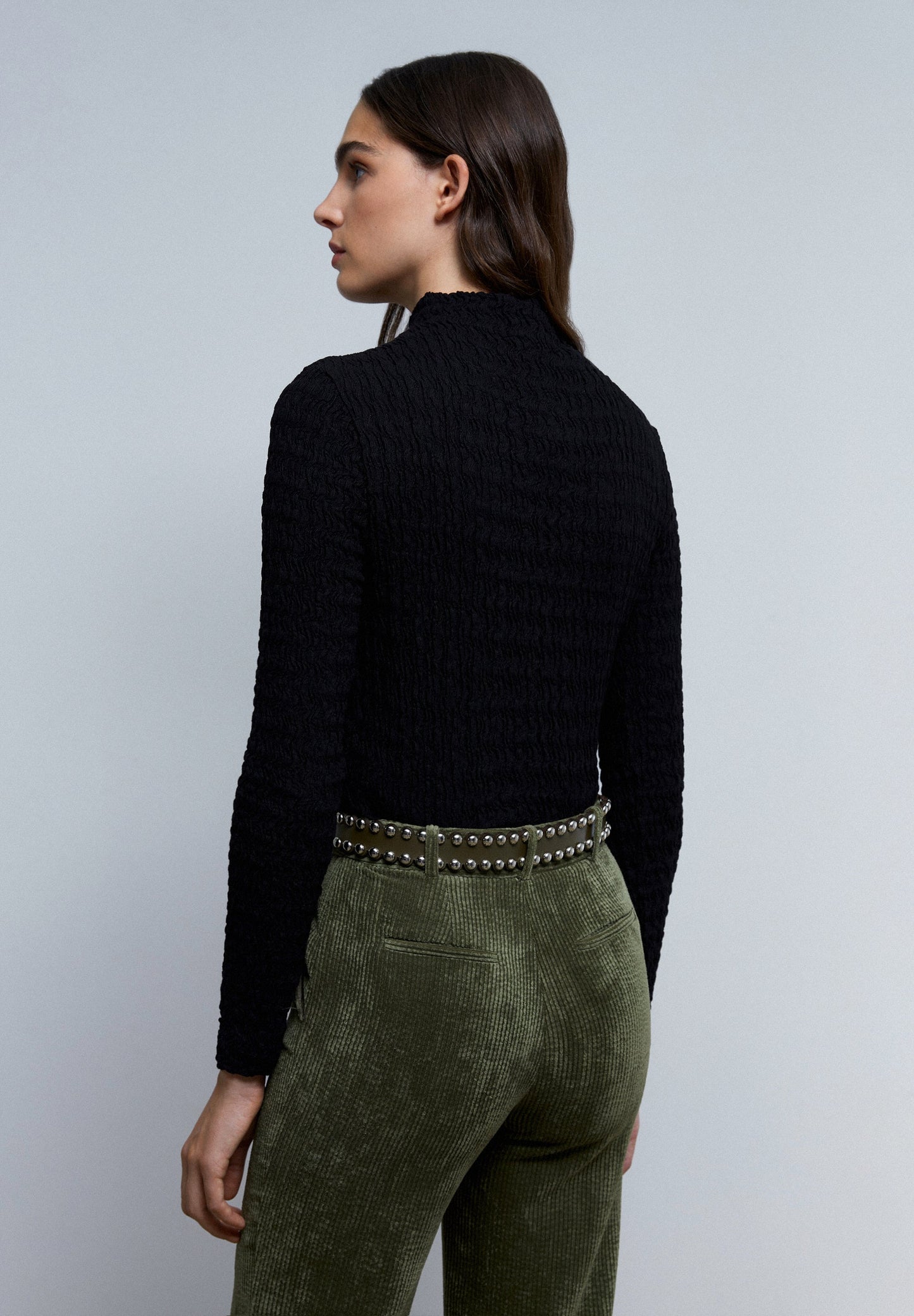 PERKINS TEXTURED T-SHIRT