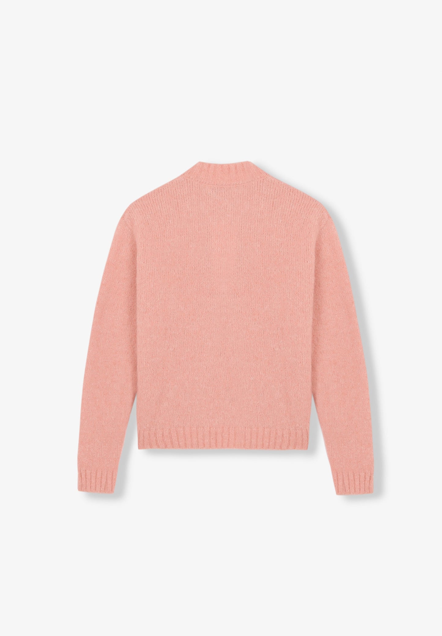 HENLEY NECK KNIT SWEATER