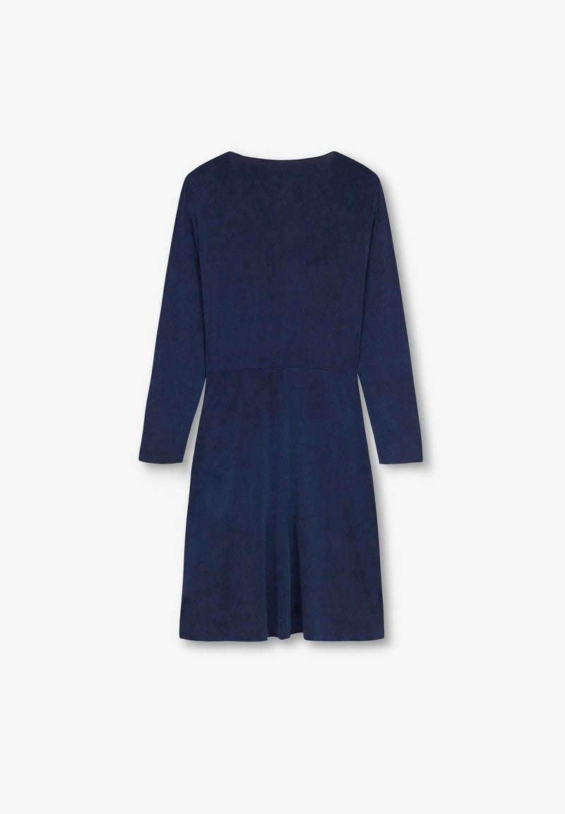 MINI CUPRO DRESS