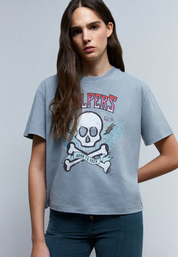 T-SHIRT WITH FRONT PRINT