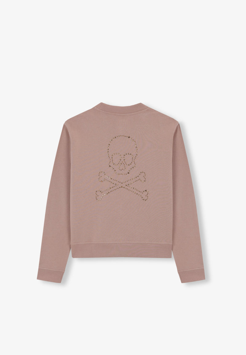 SWEATSHIRT WITH STAR SKULL ON THE BACK