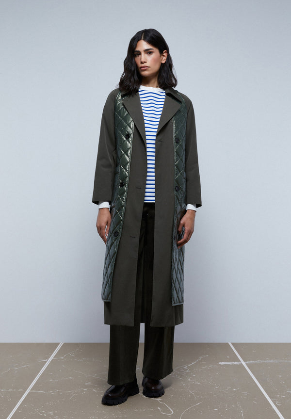 DETACHABLE WAISTCOAT TRENCH COAT