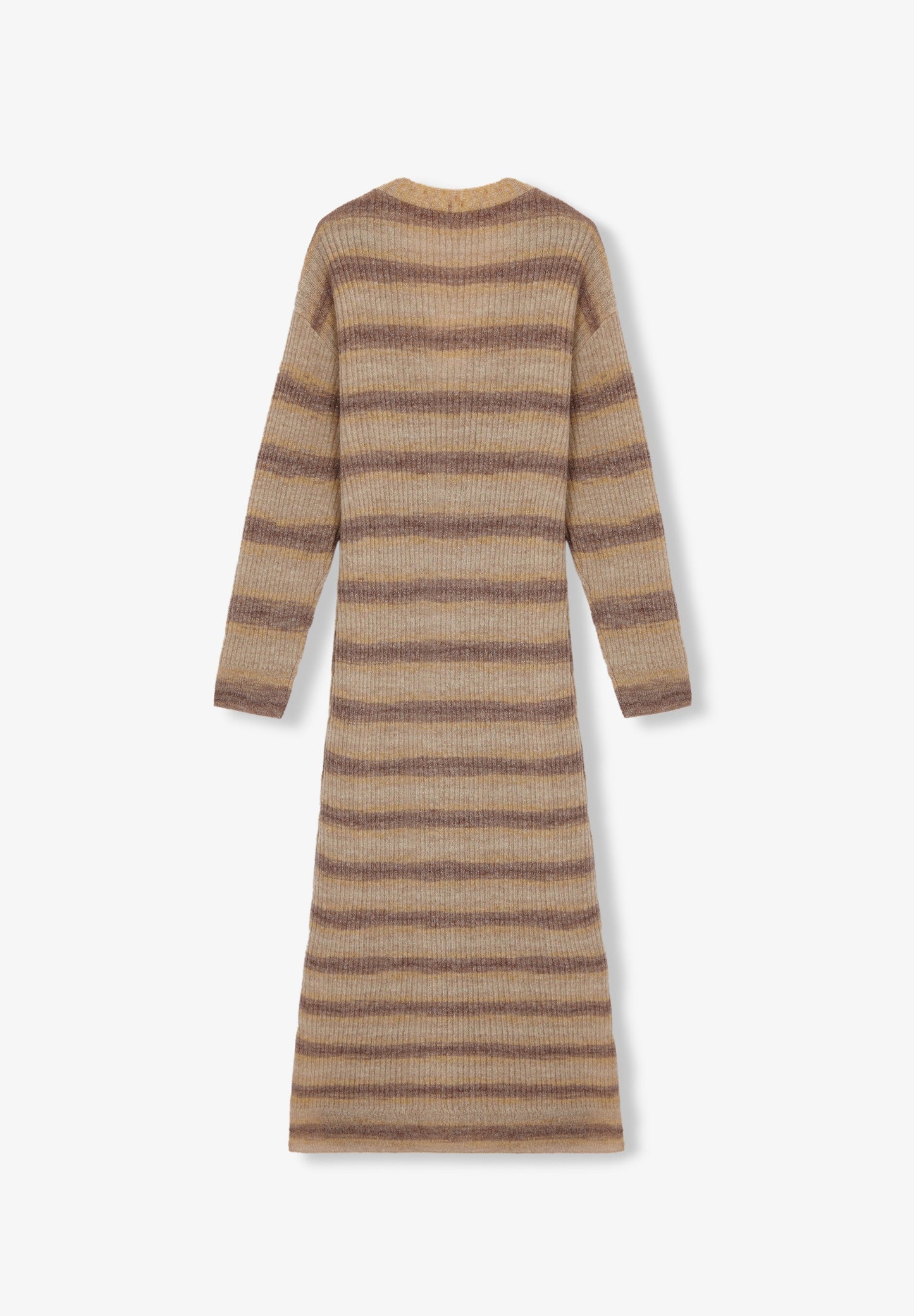 STRIPED KNIT CARDIGAN