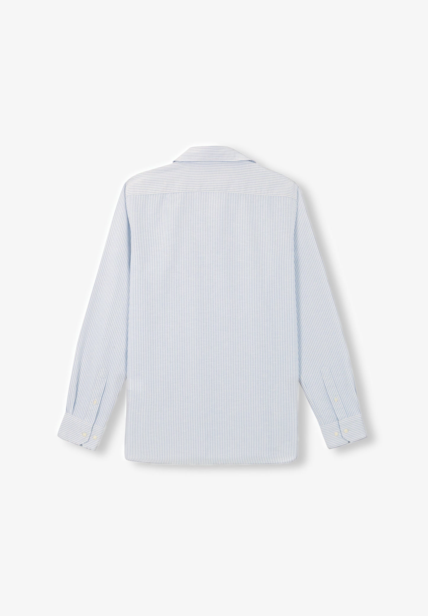 STRIPED SHIRT WITH SKULL AND PLACKET