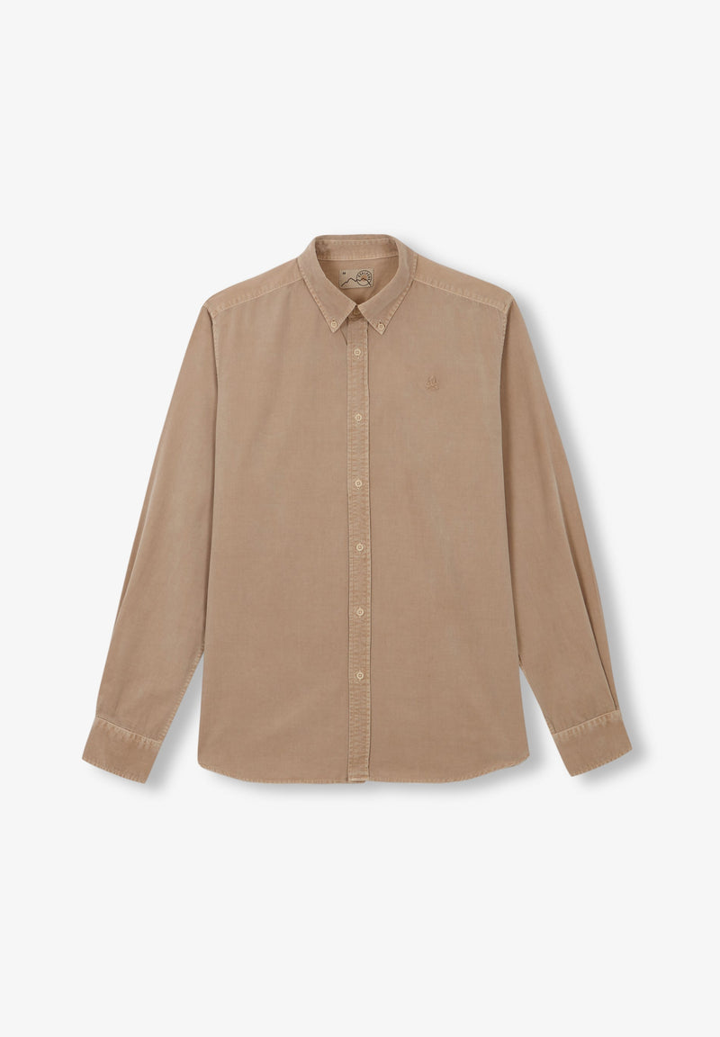 CORDUROY SHIRT WITH SKULL