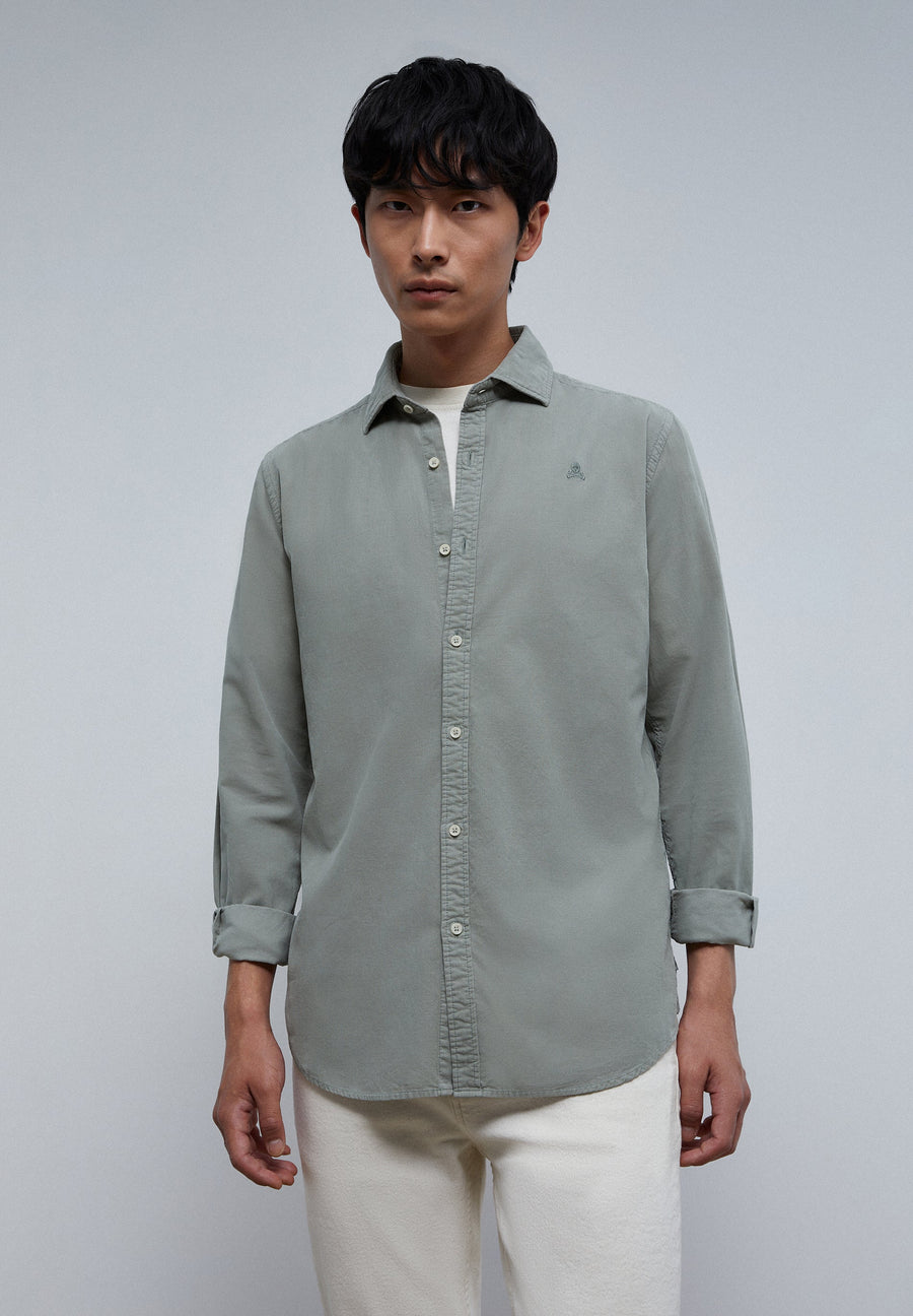 MICRO CORDUROY SKULL SHIRT