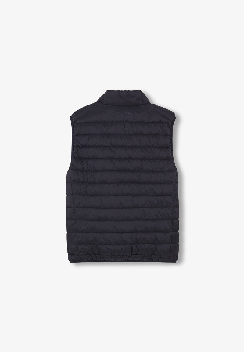 PUFFER VEST WITH SKULL – Scalpers ROW
