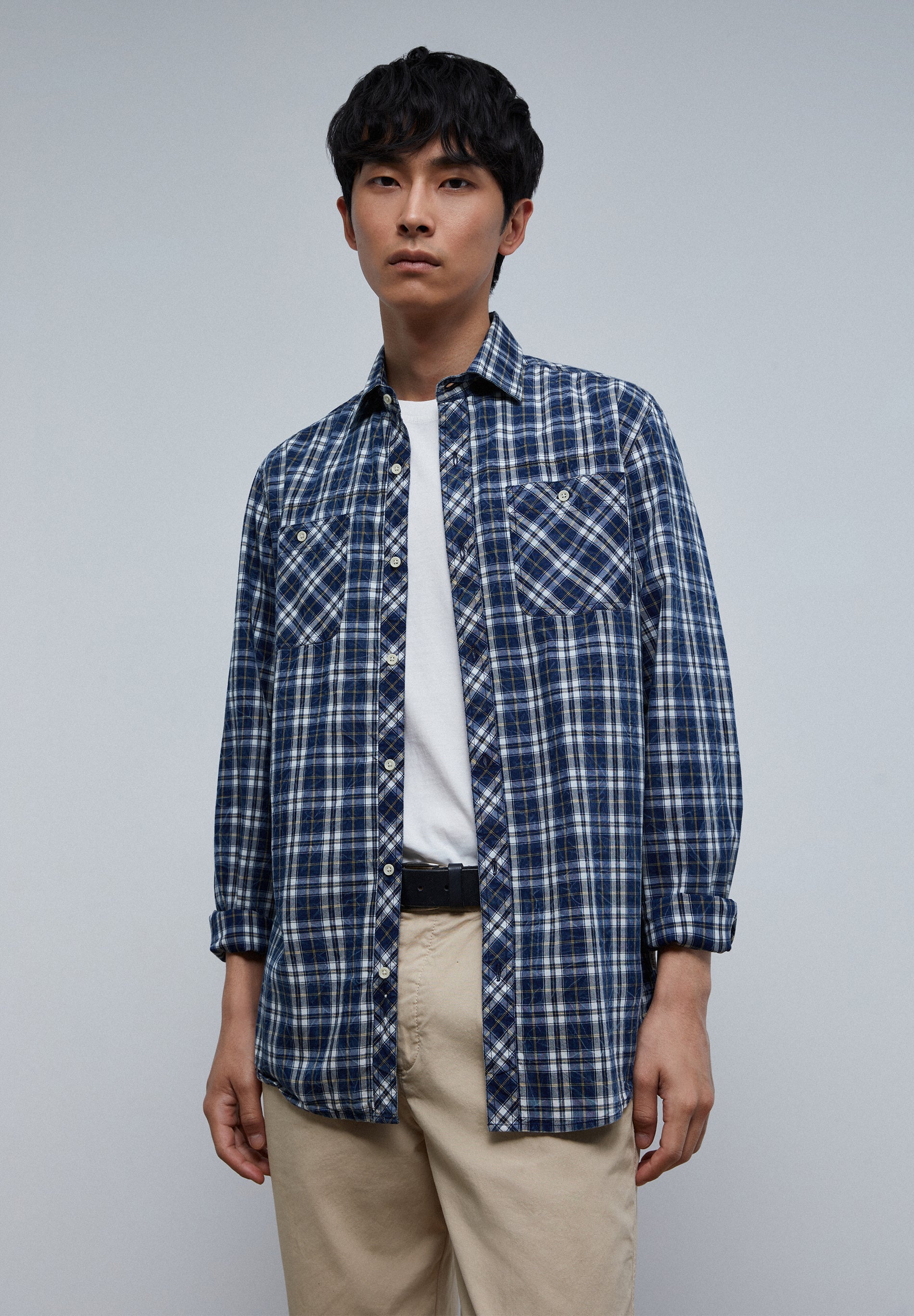 CHECK SHIRT WITH POCKETS