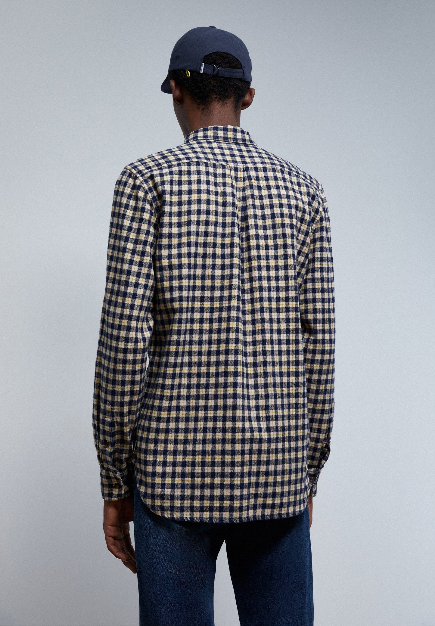 TARTAN SHIRT WITH A BUTTON-DOWN COLLAR