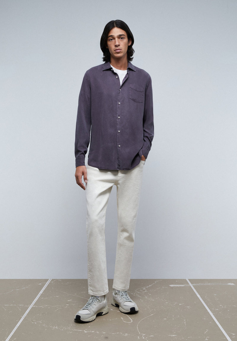 LYOCELL SHIRT WITH POCKET