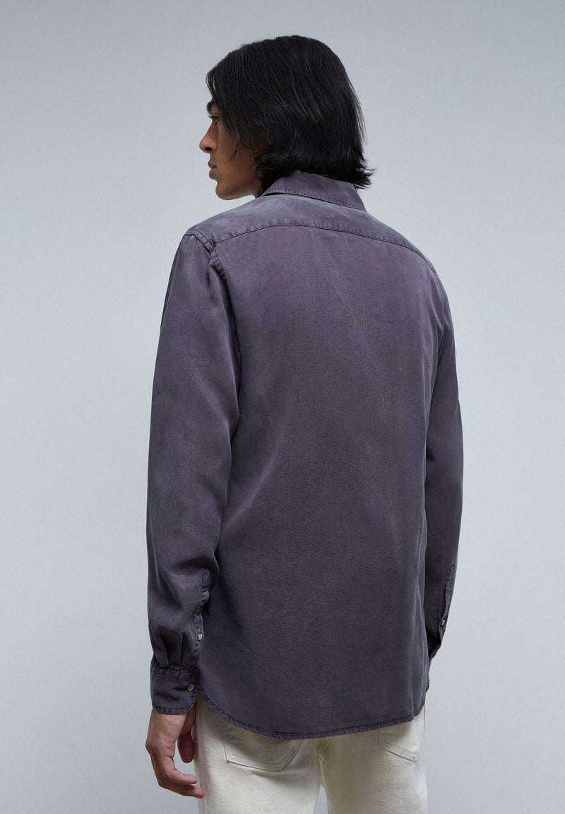 LYOCELL SHIRT WITH POCKET