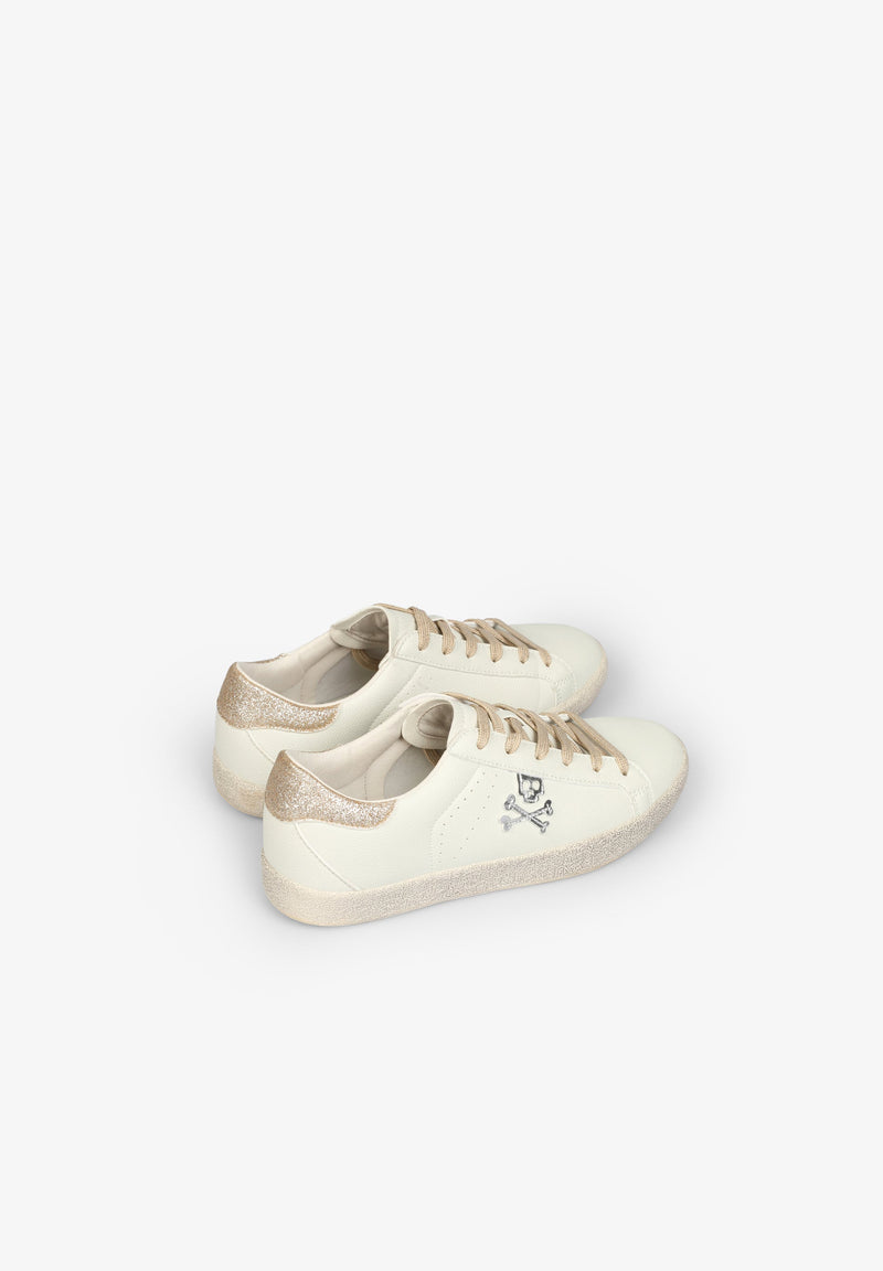 LOW TOP GLITTER SNEAKERS