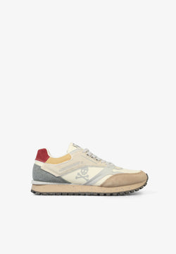 MATCHING FABRIC SNEAKERS