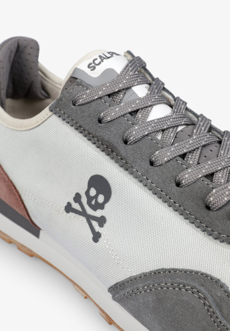 SUEDE SNEAKERS WITH SKULL