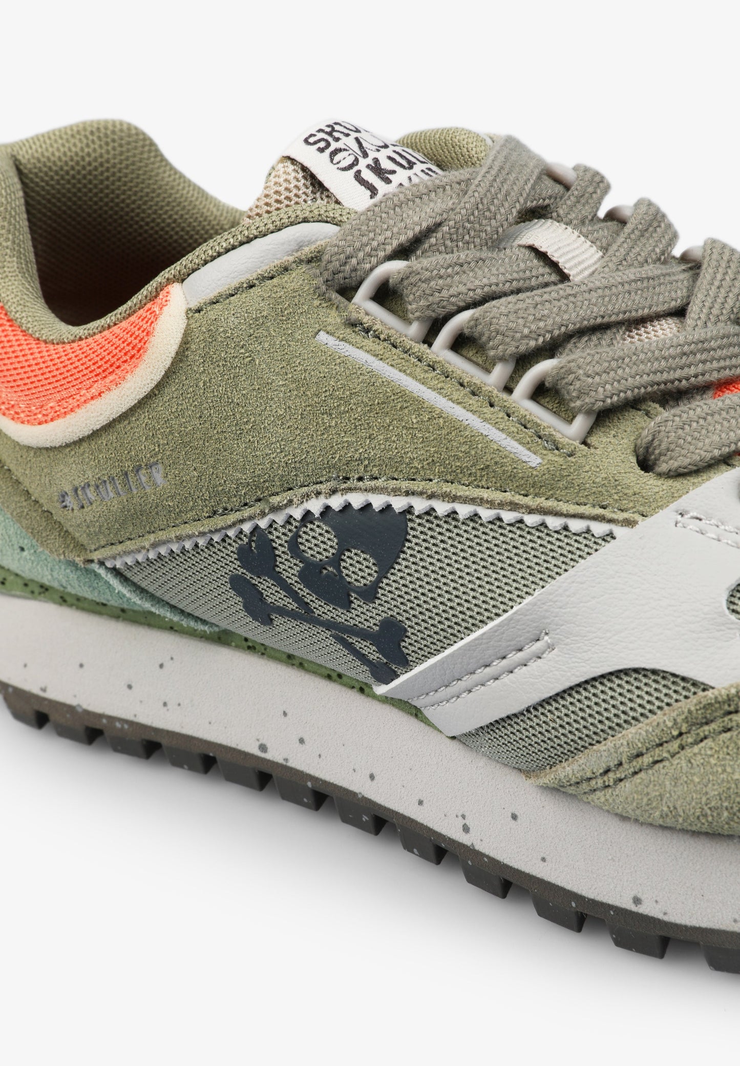 SKULL FABRIC SNEAKERS