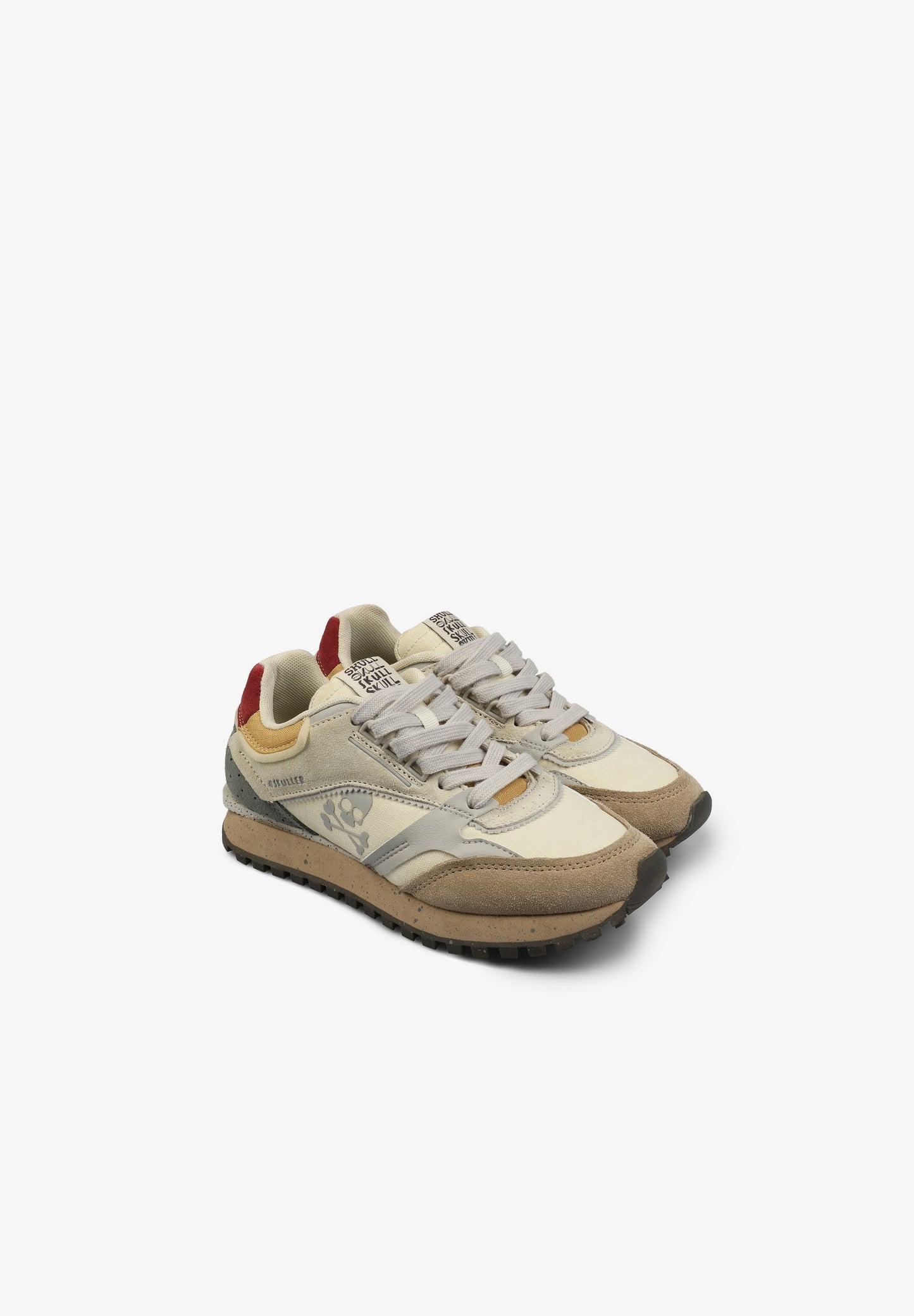 SKULL FABRIC SNEAKERS