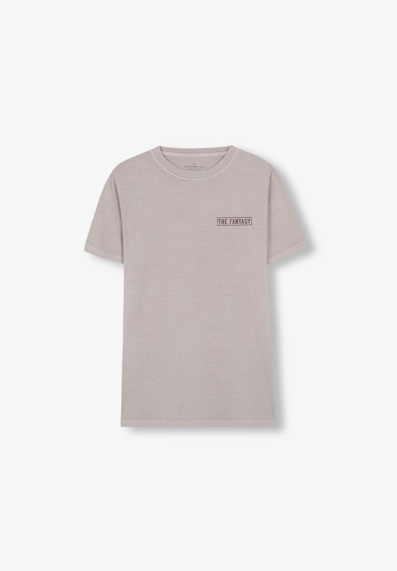 FADED PRINT T-SHIRT