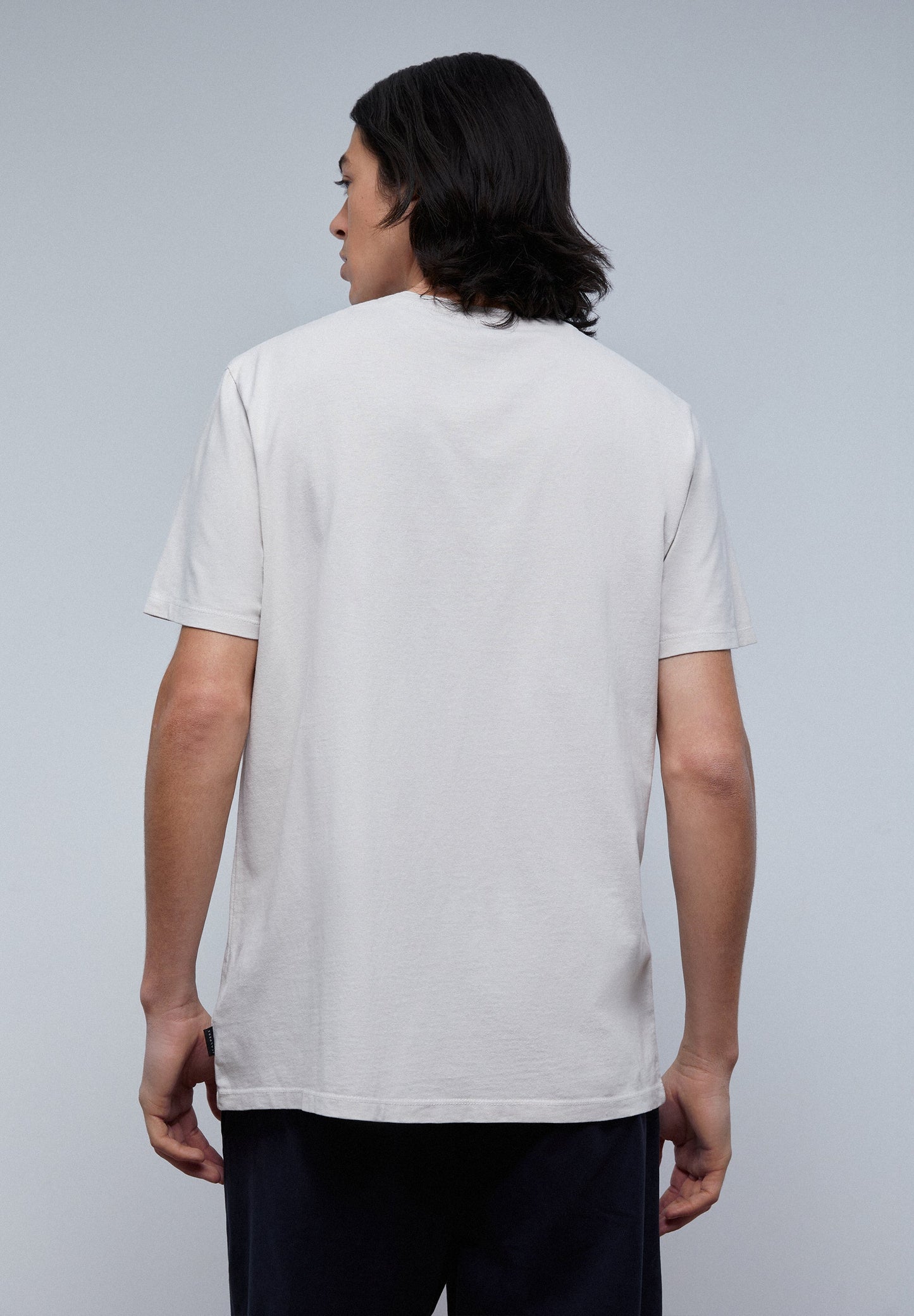 T-SHIRT WITH SLOGAN PRINT ON THE FRONT