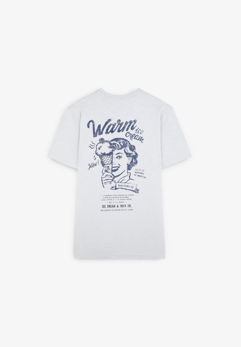 ICE CREAM PRINT T-SHIRT
