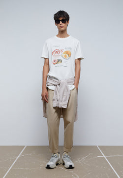 T-SHIRT WITH FRONT PRINT