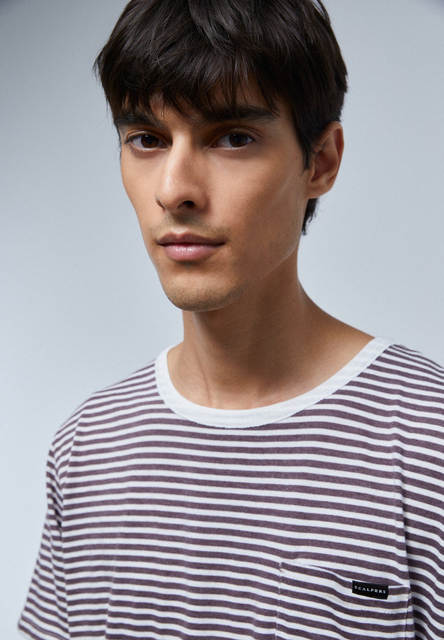 STRIPED T-SHIRT WITH POCKET