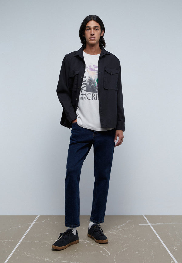 ABSTRACT PRINT T-SHIRT