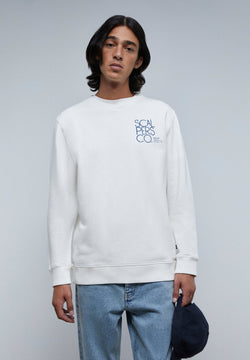 SWEATSHIRT WITH BACK PATCH