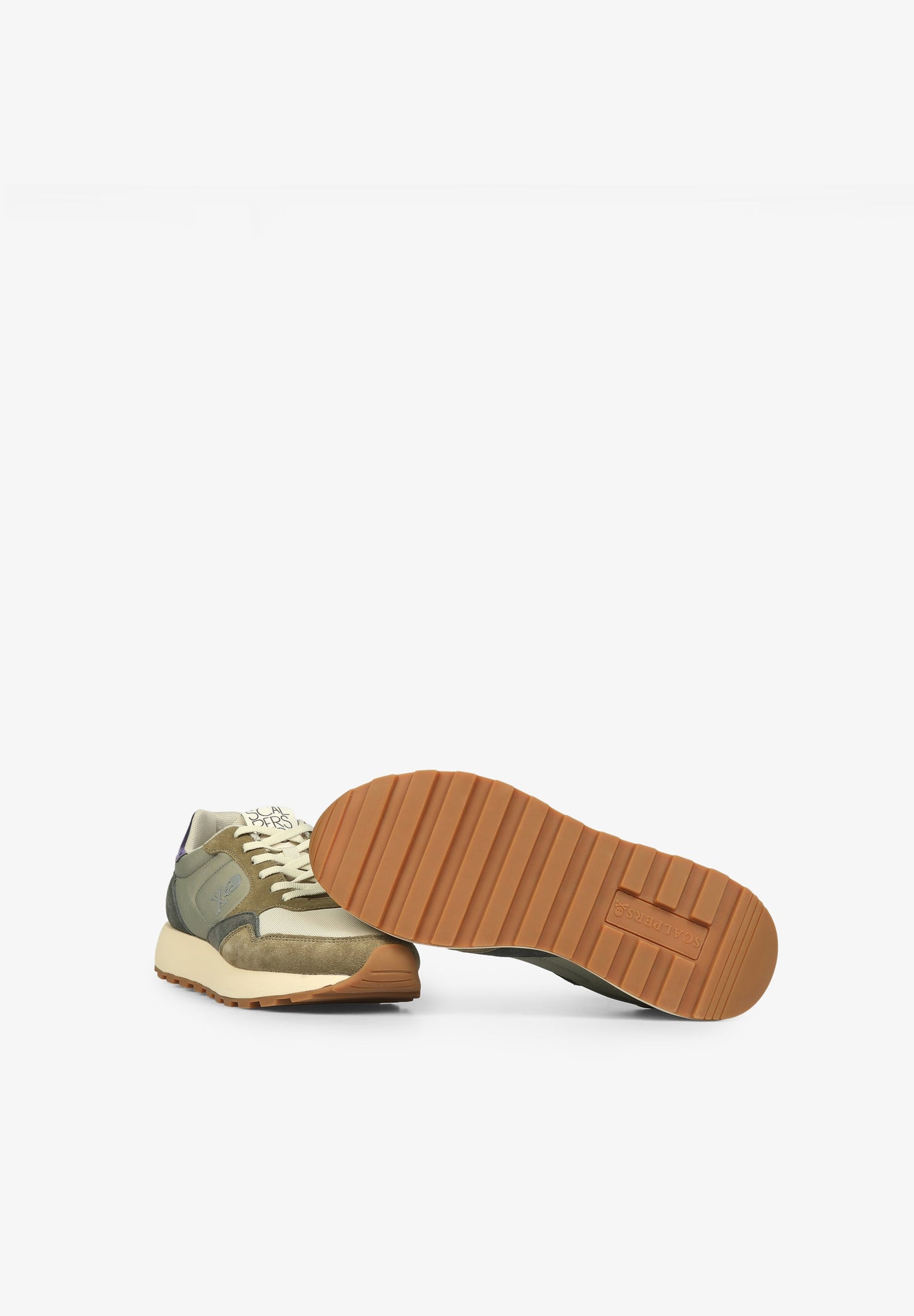 METALLIC DETAIL SNEAKERS