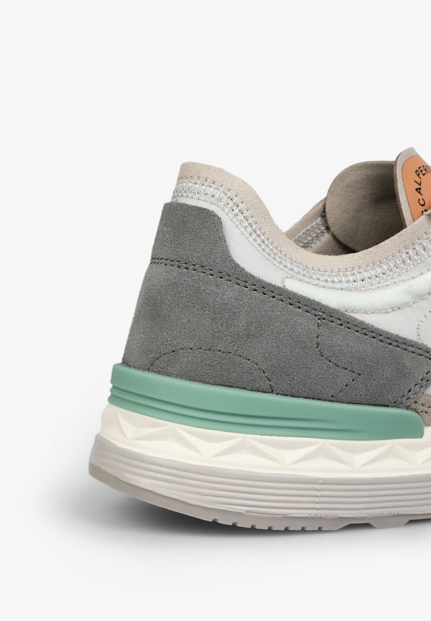 THREE-TONE SUEDE SNEAKERS