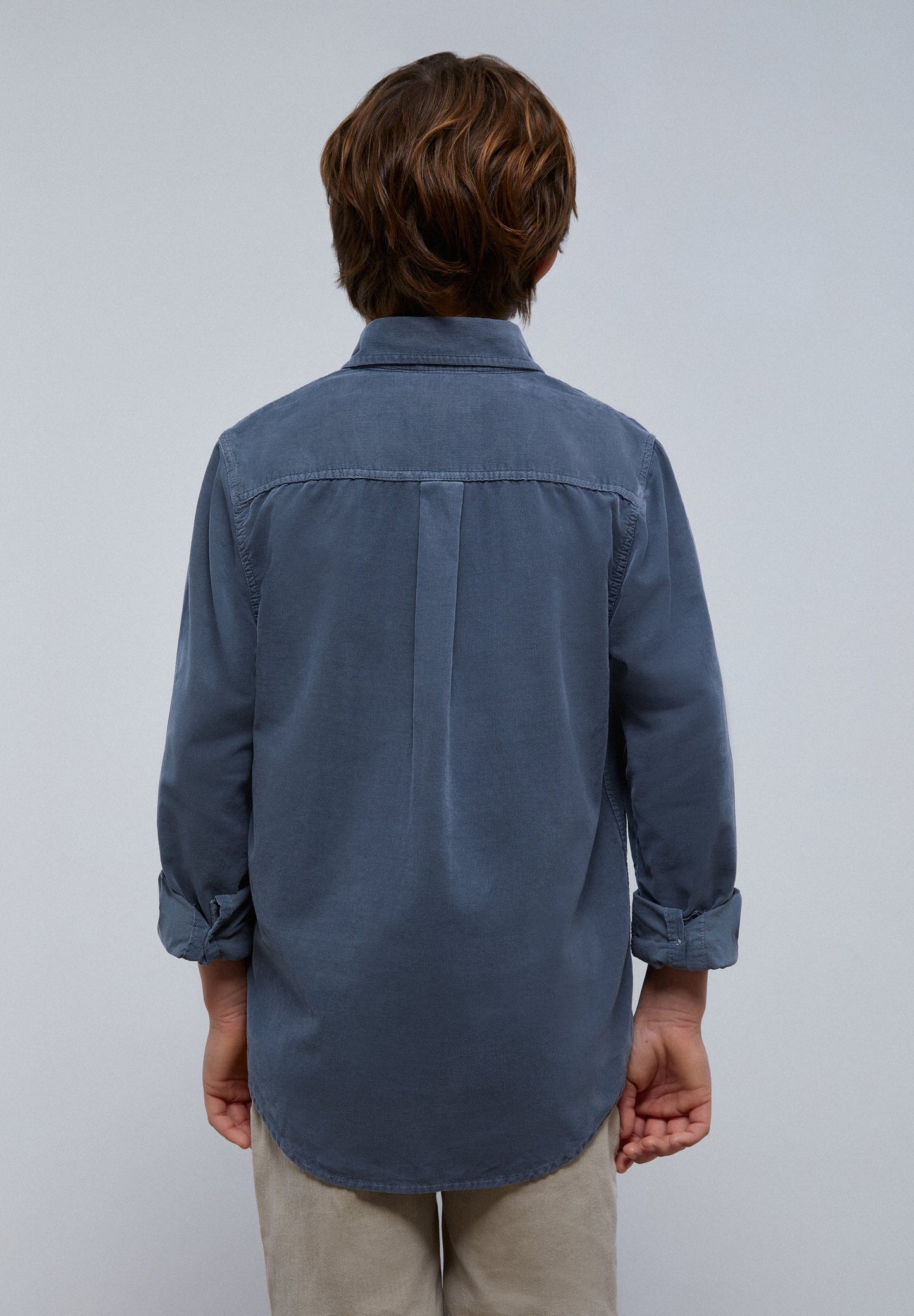 MICRO CORDUROY SKULL SHIRT