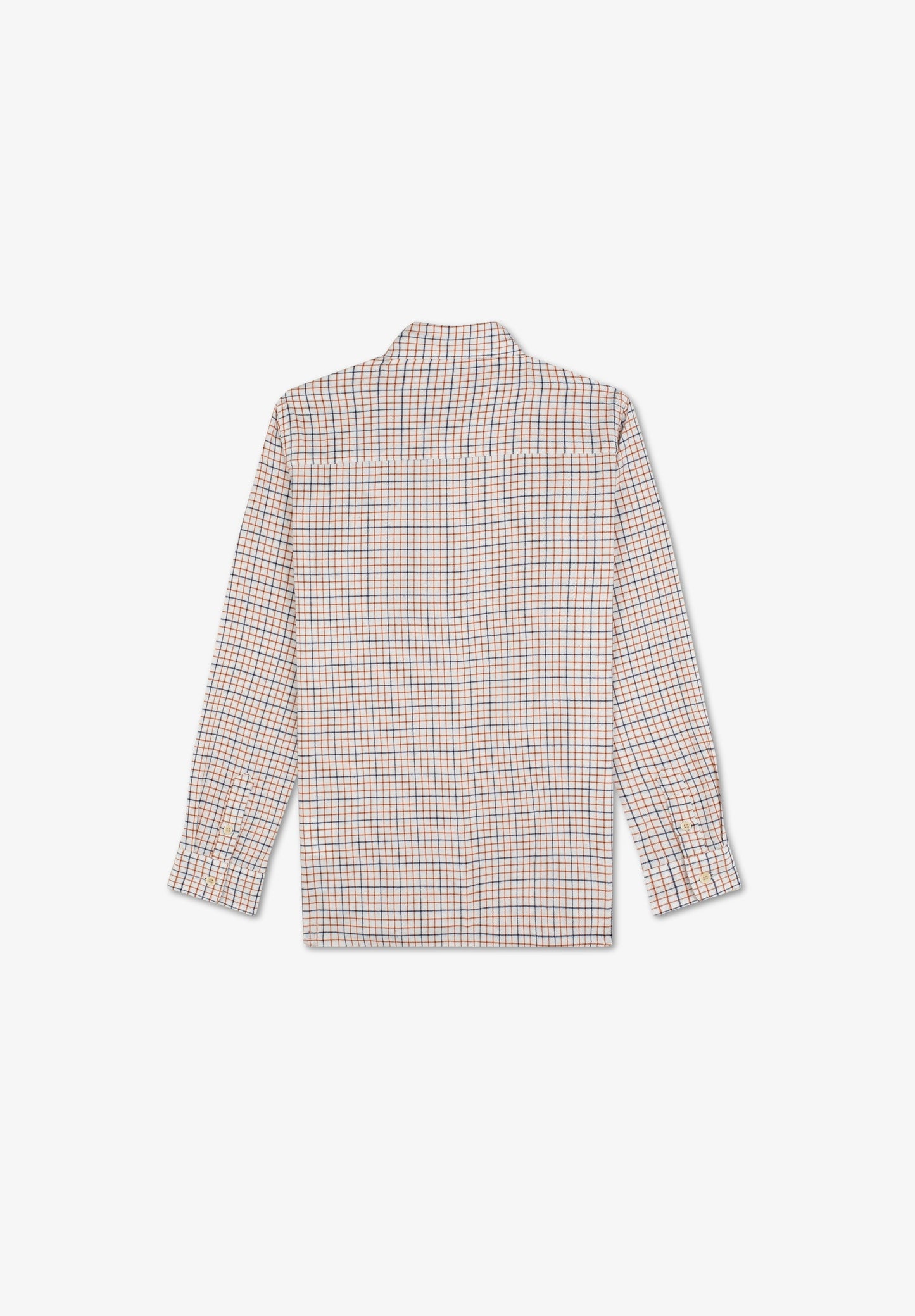 CHECK SHIRT WITH SKULL