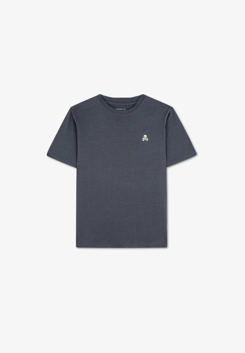 T-SHIRT WITH CONTRAST PRINT ON THE BACK