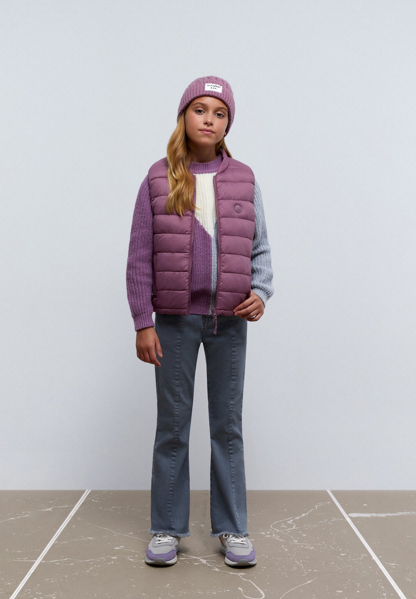 FLARED TROUSERS WITH BUTTONS