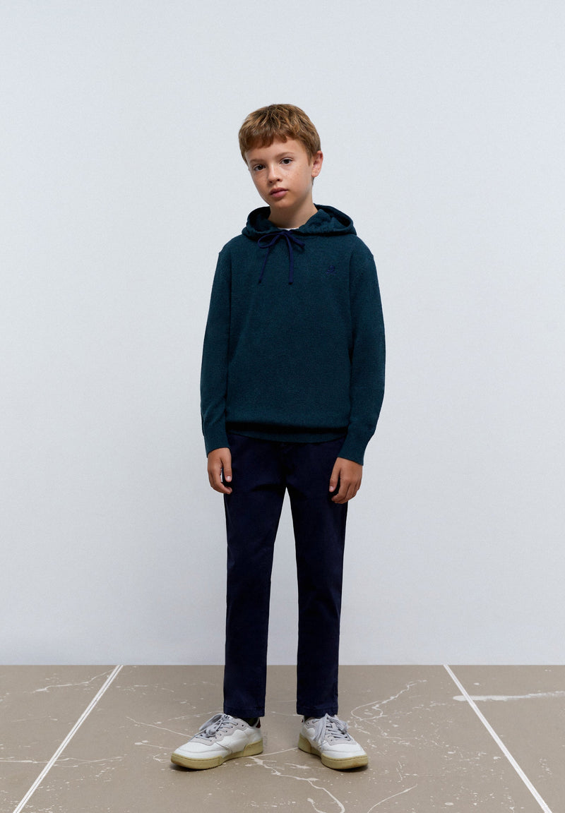 HOODED SWEATER