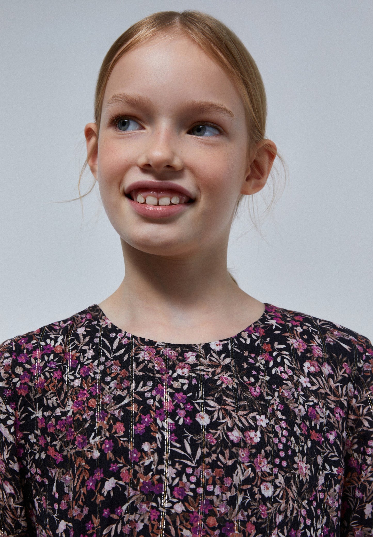 FLORAL DRESS WITH KNOT