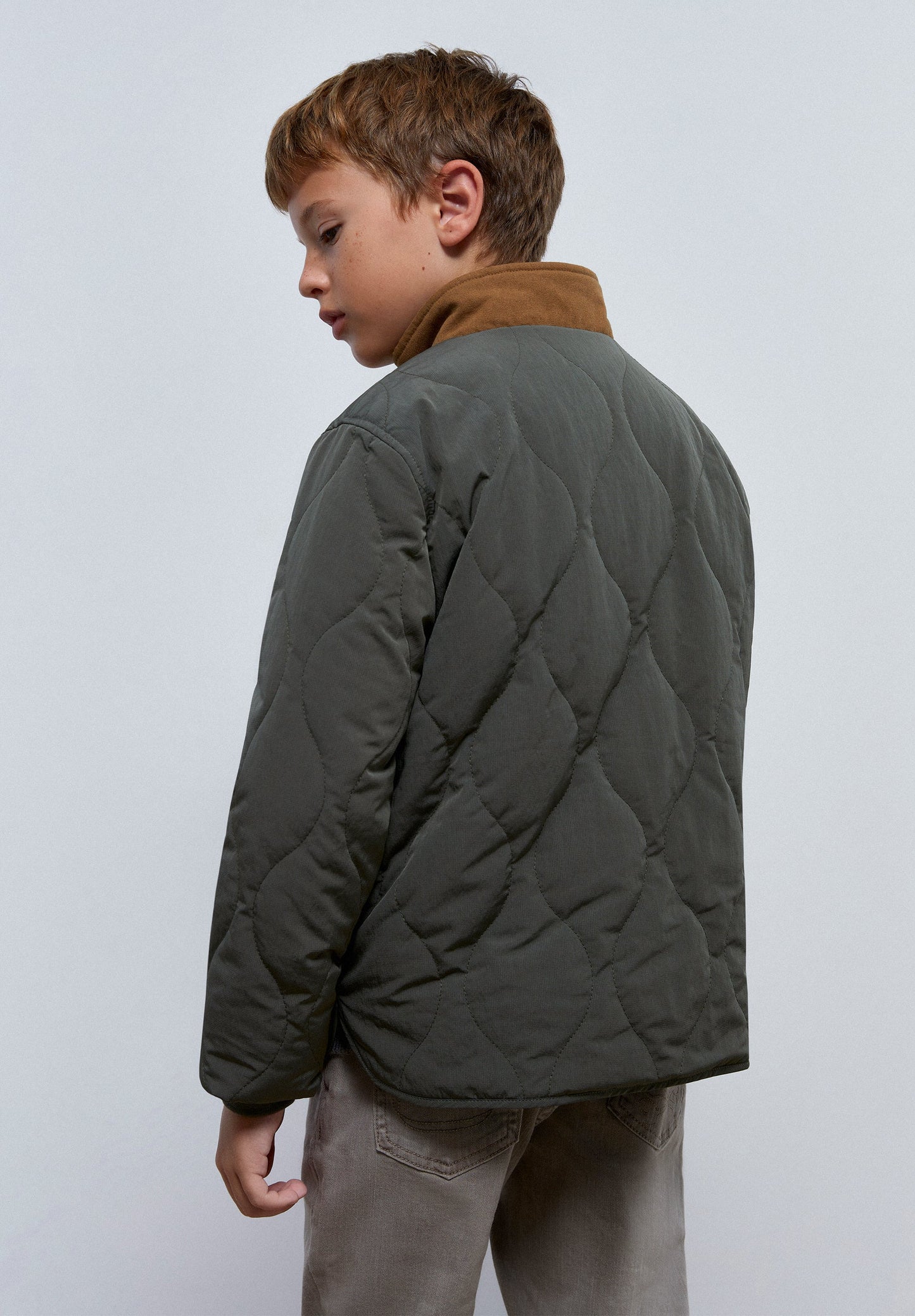 CONTRAST POCKET CARDIGAN