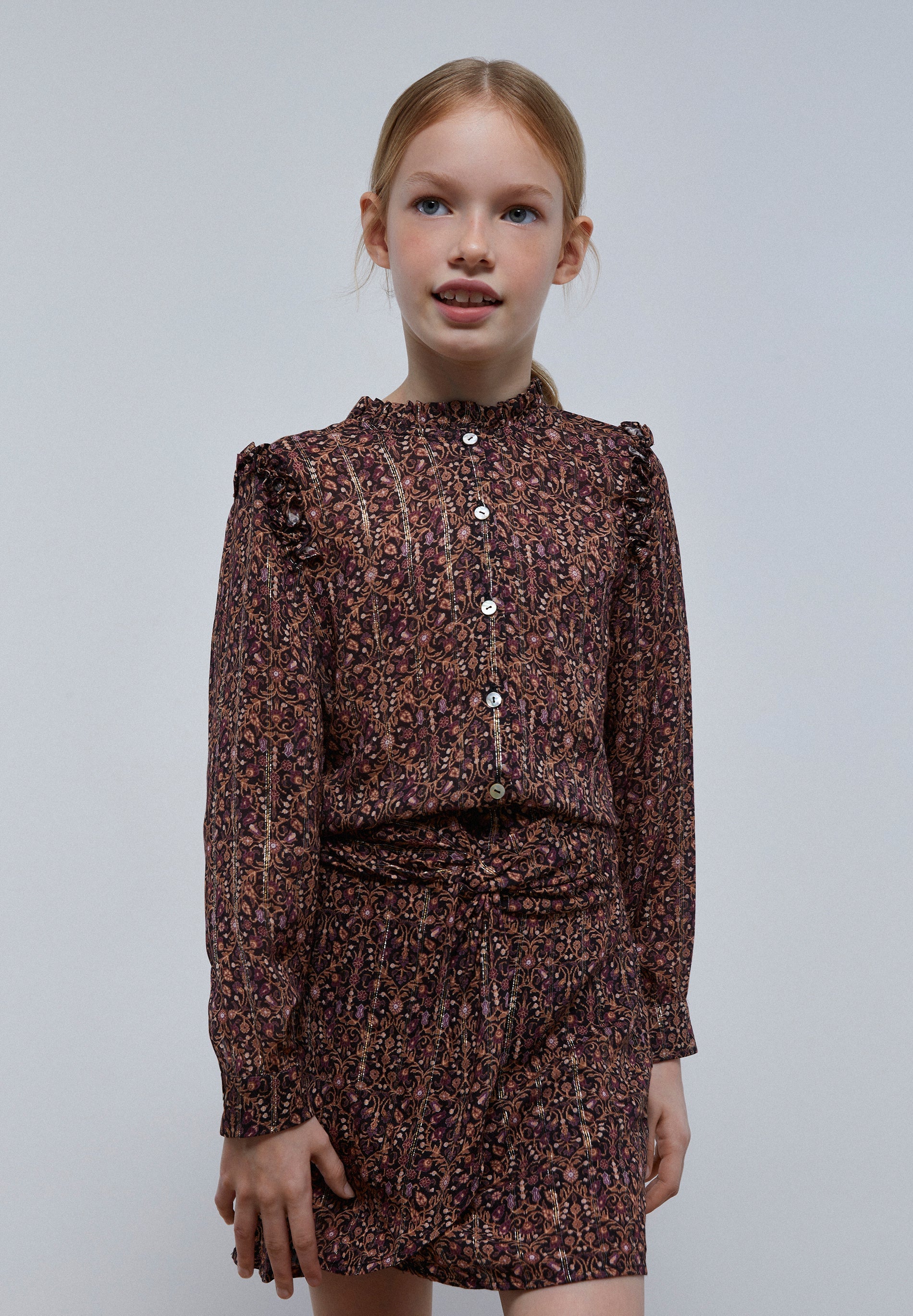 MINI SKIRT WITH KNOT