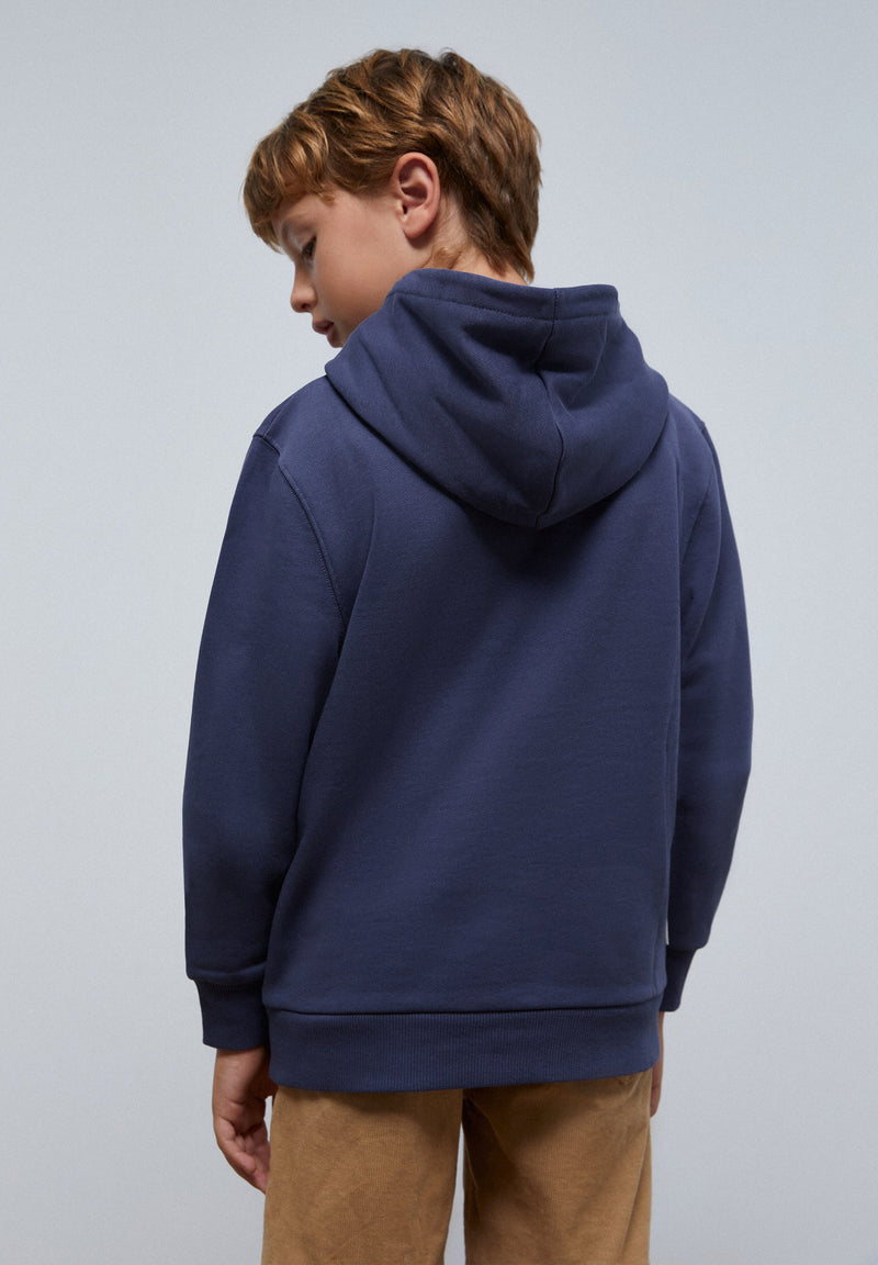 SKULL PRINT HOODIE