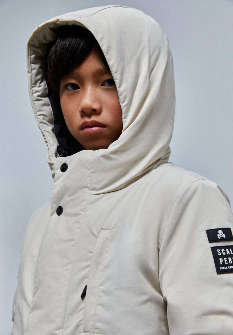 QUILTED PARKA WITH POCKETS