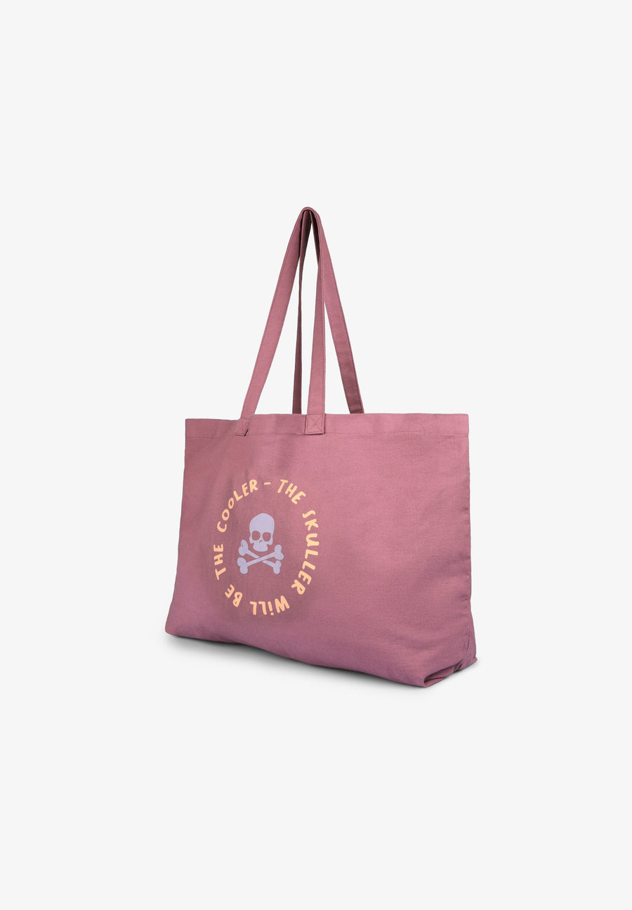 TOTE BAG WITH SKULL