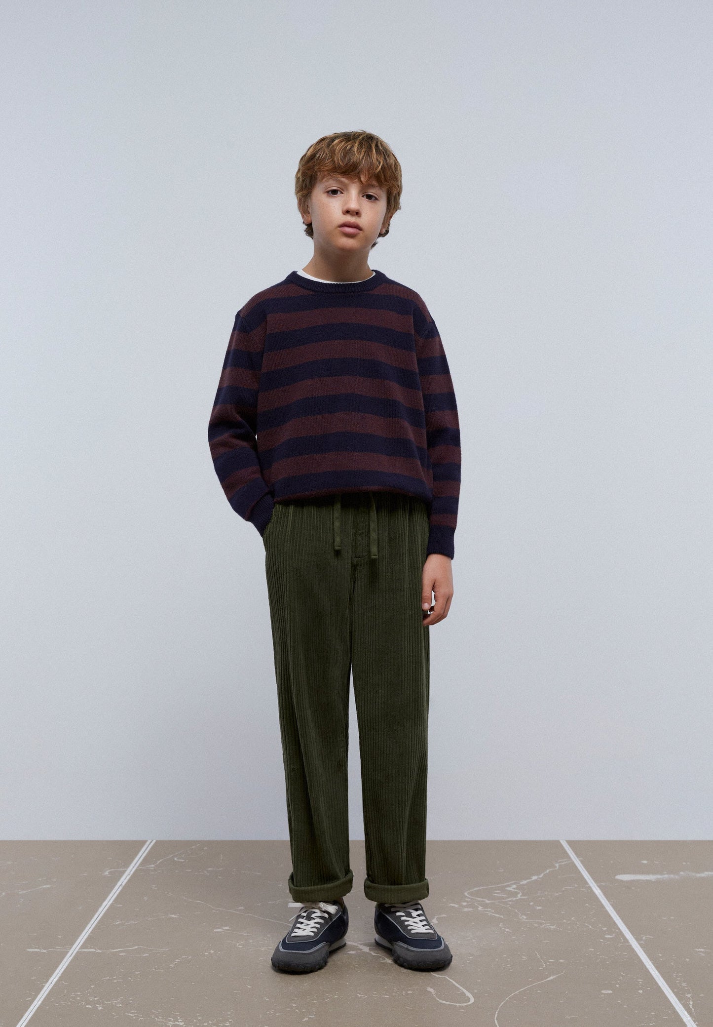 CORDUROY JOGGING TROUSERS