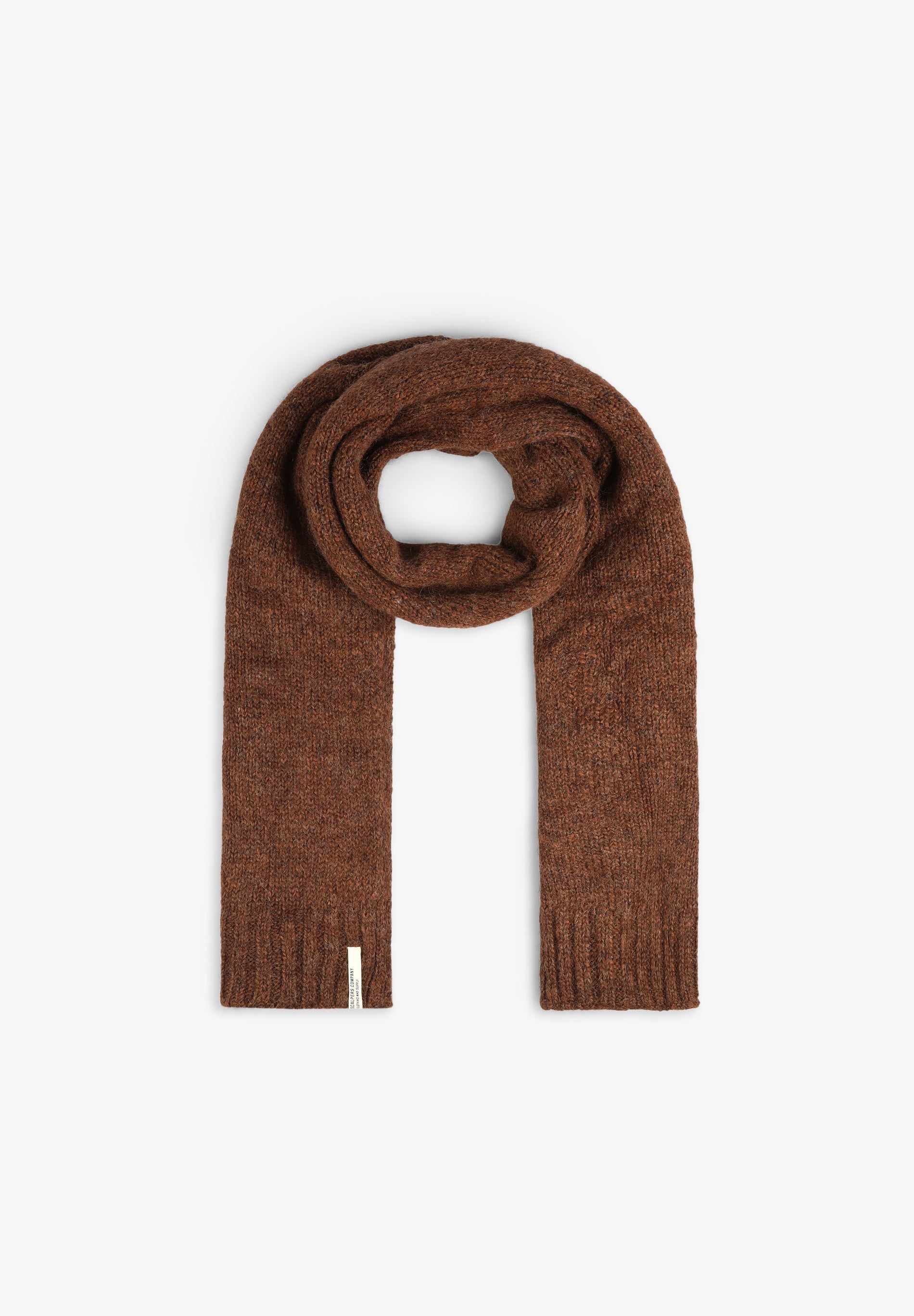 PLAIN KNIT SCARF
