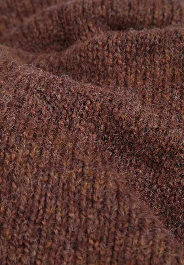 PLAIN KNIT SCARF
