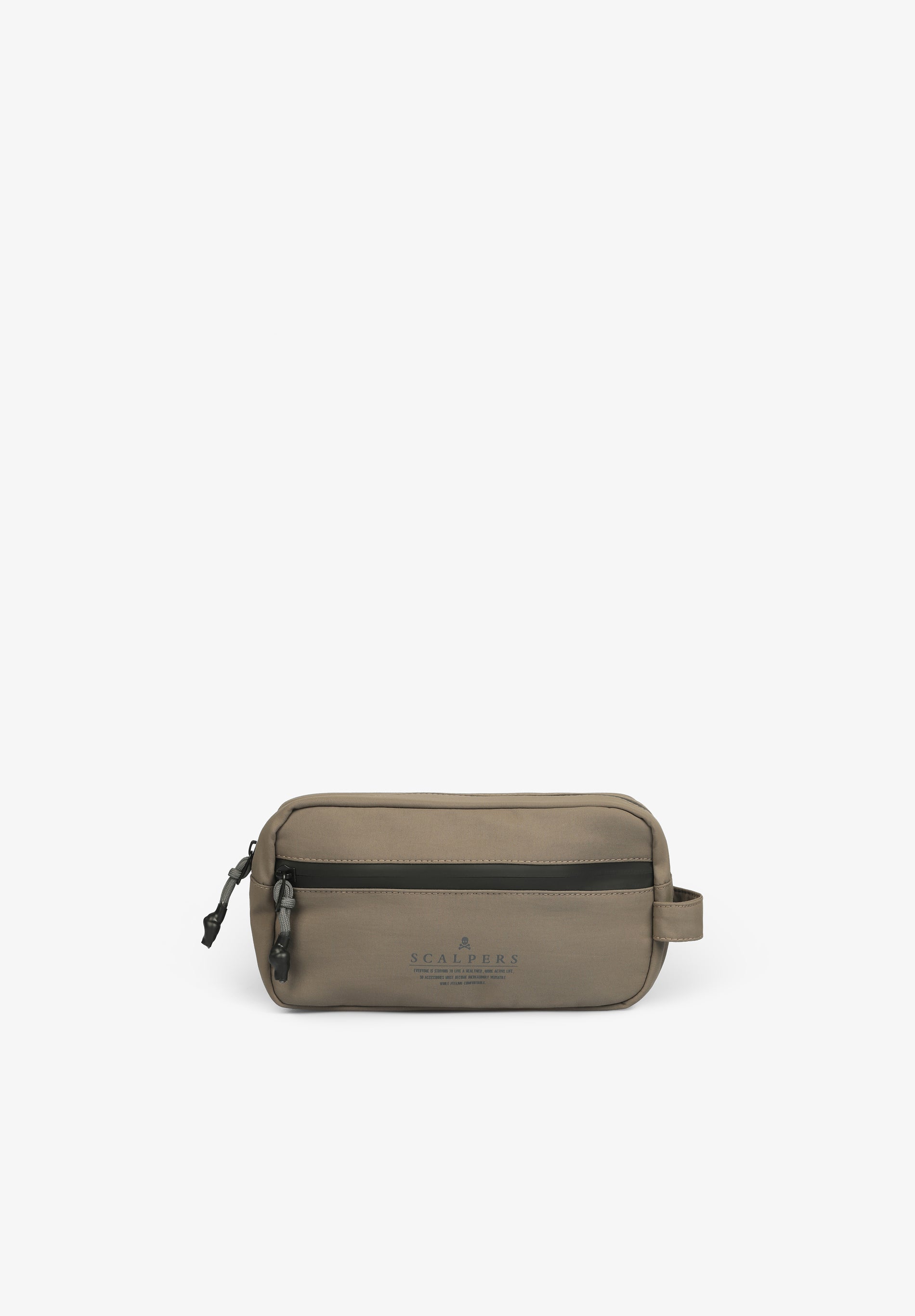 ZIPPED TOILETRY BAG