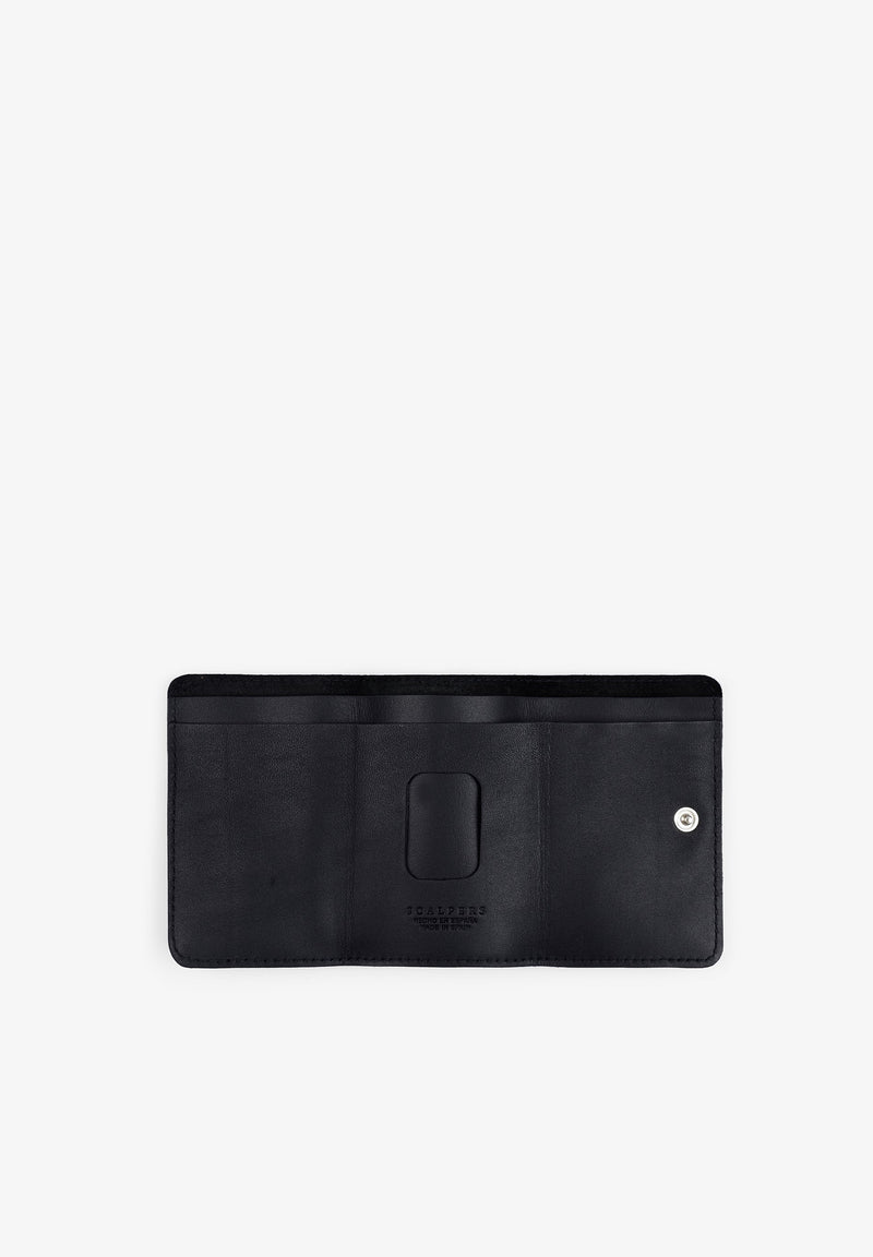 ENGRAVED LEATHER CLUTCH